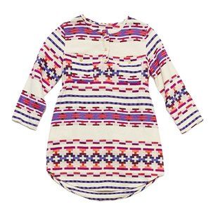 Boy+Girl Ethnic Print Fleece Tunic